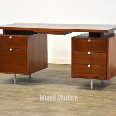 Refinished George Nelson for Herman Miller Executive Desk 