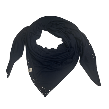 scarfs - blanket square - navy blue