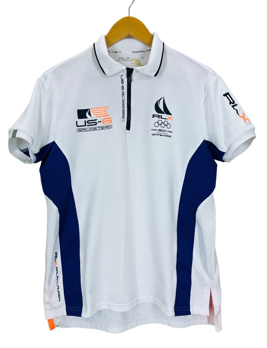 Ralph Lauren RLX US-6 Sailing Team Ocean Series 1/4 Zip Polo