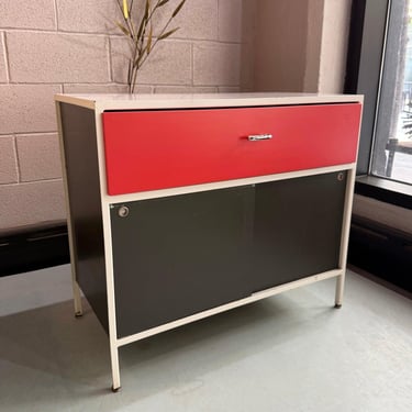 George Nelson Steel Frame Cabinet Model 4036 For Herman Miller