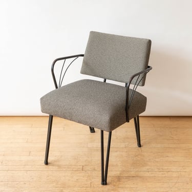 Black Metal Arm Chair from Viko Collection for Baumritter