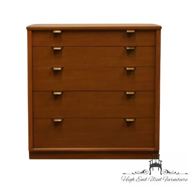 DREXEL HERITAGE Precedent Collection MCM Mid Century Modern 32" Five Drawer Low Chest 202-2A 
