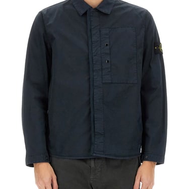 Stone Island Men Twill Shirt