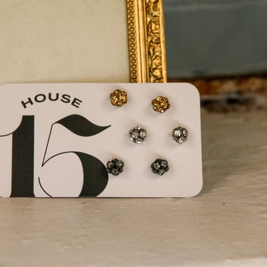 Tess Earrings, Set of Three