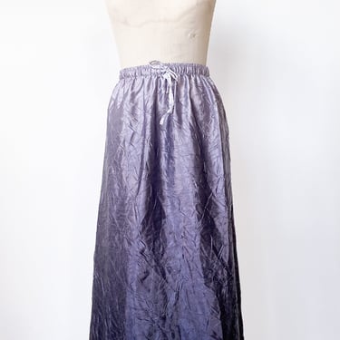 1990s Lavender Ombre Maxi Skirt, sz. L/XL