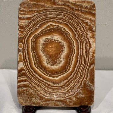 Natural Aragonite Stone Tray Trinket Dish, unique Ashtray, Incense Burning, stone Soap Dish, entryway decor, crystal gifts, gifts for her 