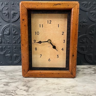 Wood clock Shadow Box Style | Make Me Modern Vintage Decor - Denver, CO ...