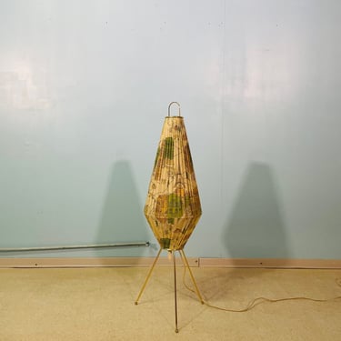 Mid-century floor lamp Tripod vintage lamp 50-60s 