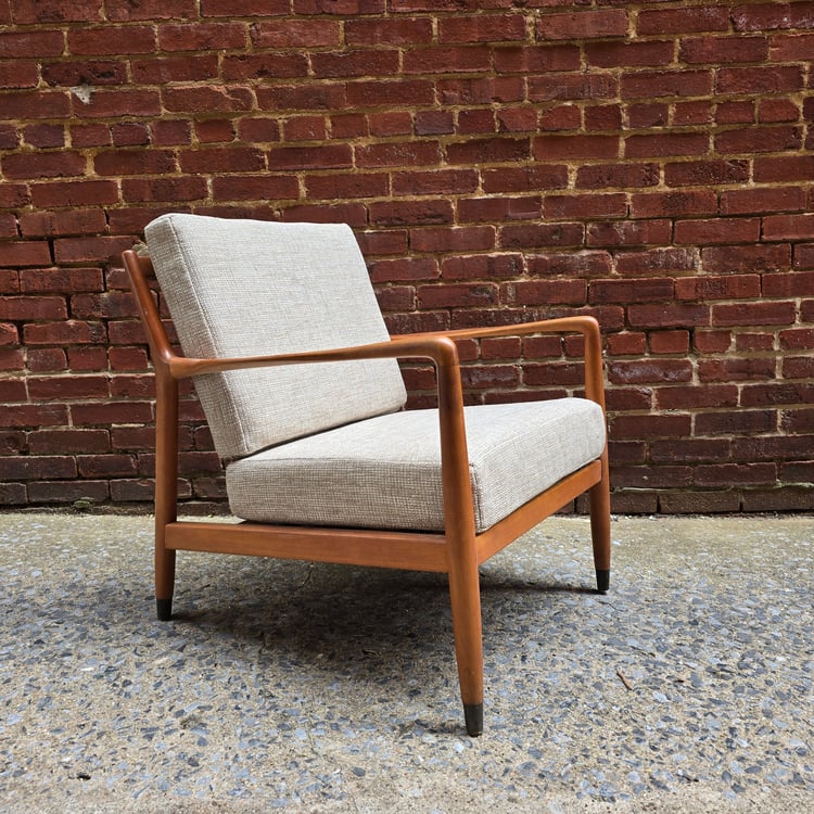 Folke Ohlsson Teak Lounge Chair