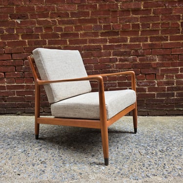 Folke Ohlsson Teak Lounge Chair