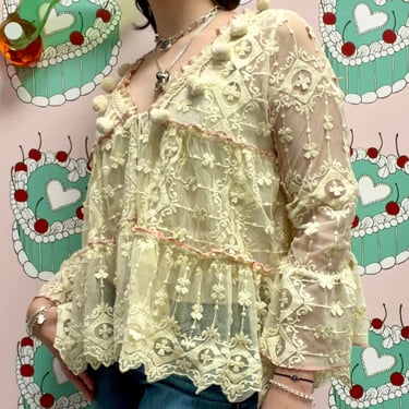 Mihes Italy Lace Cardigan