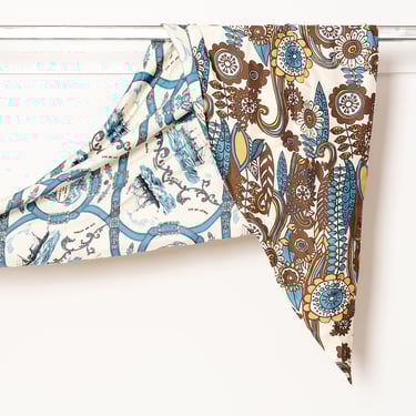 Texas Scarf Mix Blue
