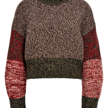 Loewe Women Mouliné Wool Sweater