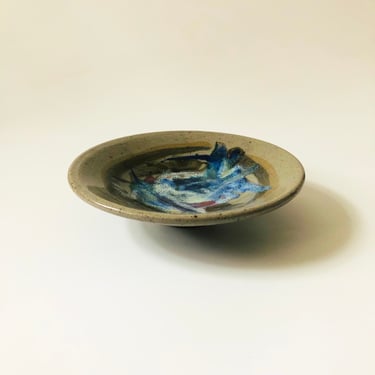 Footed Studio Pottery Bowl 