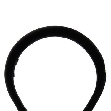 Miu Miu Women Black Leather Headband