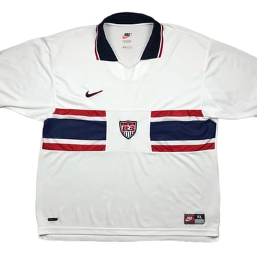 Vintage 1995/1997 Nike US Men’s National Soccer Team Made in USA Football Kit/Soccer Jersey Size XL 