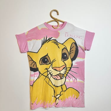 90s Lion King Simba Tee Disney Single Stitch 