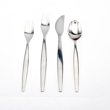 Gense Sweden Stainless Steel FOCUS Flatware Set of 6 Place Settings 