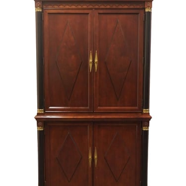 STANLEY FURNITURE British Empire Traditional 42" Clothing Armoire w. Jewelry Storage 228-13-14 