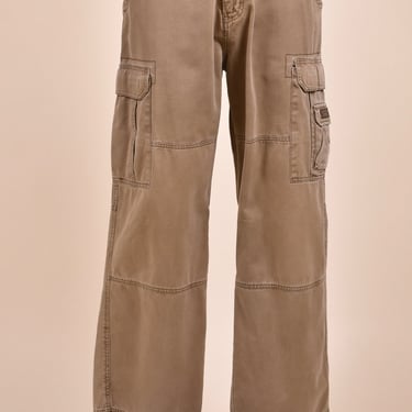 Tan Cargo Khaki Pants By Union Bay, 34