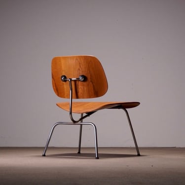 Evans ‘LCM’ Oak Lounge Chair Metal by Eames 