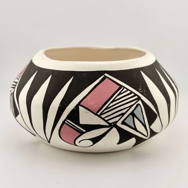 Acoma Pottery Vessel by Dorothy Torivio