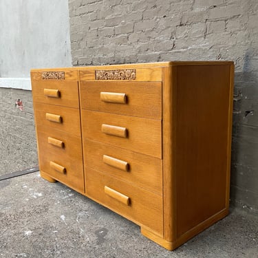 Oak Art Deco Dresser