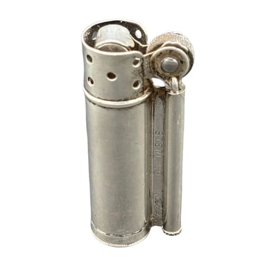 WW2 Silver Vintage Dunhill Military Trench Service Lighter 