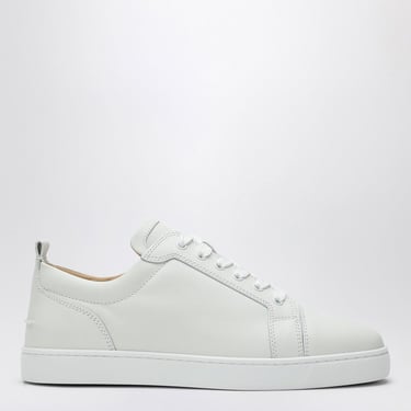 Christian Louboutin White Leather Sneaker Louis Junior Men