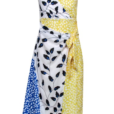 Yumi Kim - White, Yellow, & Black Floral Dress Sz XS