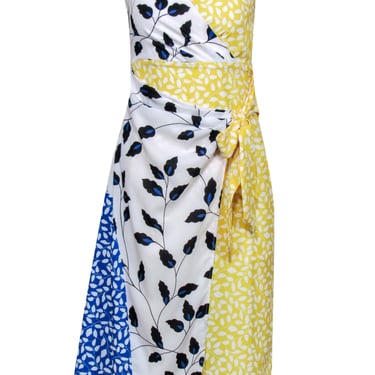 Yumi Kim - White, Yellow, &amp; Black Floral Dress Sz XS