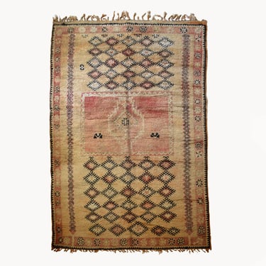 Youssra Vintage Moroccan Rug | 6'3&quot; x 12'3&quot;
