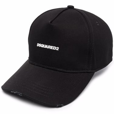 Dsquared Men Hat Wit Logo