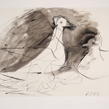 Pigeon, Pablo Picasso (After), Marina Picasso Estate Lithograph Collection 