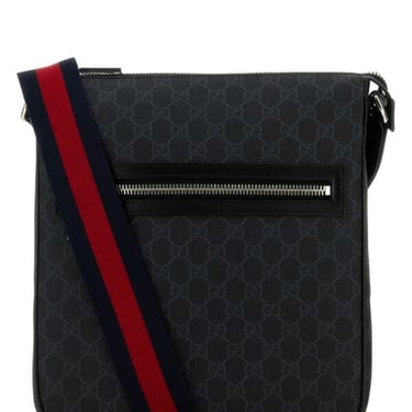 Gucci Man Gg Supreme Fabric Crossbody Bag