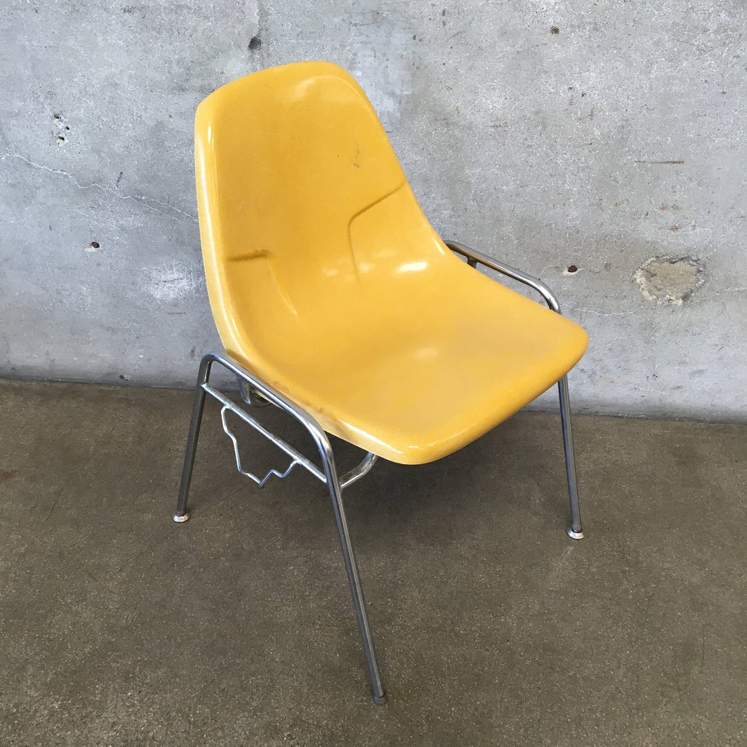 Vintage Yellow Classroom Chair by Peabody School Furniture Co. | Urban ...