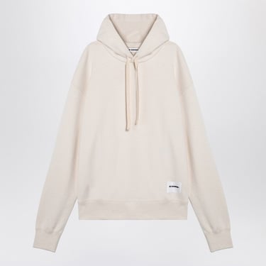 Jil Sander Ivory Sweater With Logo Patch Men