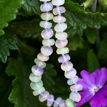 Opal Silk Necklace