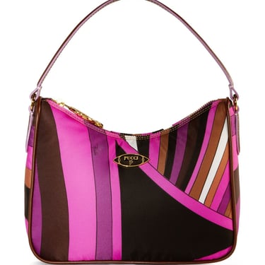 Pucci Women Nylon Shoulder Bag