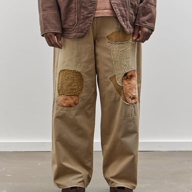 Kapital Katsuragi Port Baggy Pants (Champetre Remake), Beige