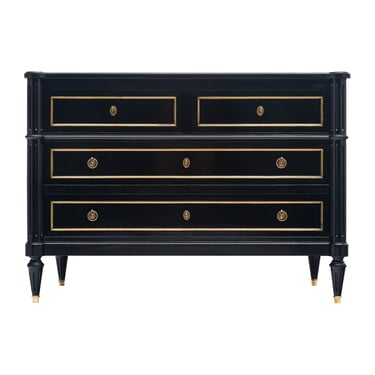 Louis XVI Ebonized Chest of Drawers