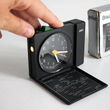 Dieter Rams AB2 Alarm Clock Braun AG Germany | Brain Washington