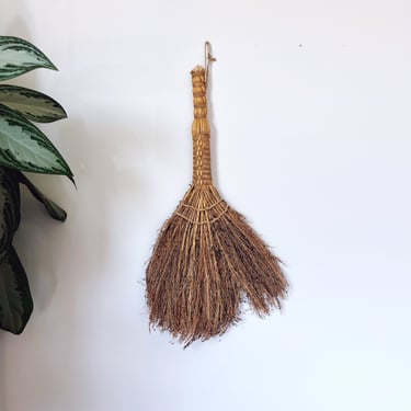Vintage Natural Sorghum Handmade Broom 