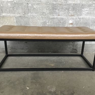 Faux Leather Bench (Seattle)