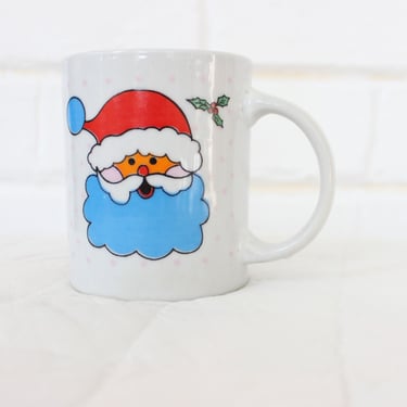1980's Santa Bluebeard Coffee Mug 