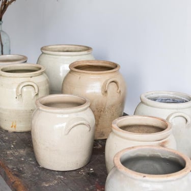 Perfectly Imperfect Vintage Stoneware Crock