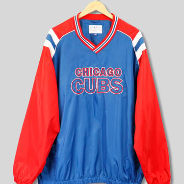 Vintage MLB Chicago Cubs Warm Up Jacket Sz XL