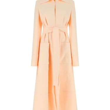 Jil Sander Woman Light Pink Wool Coat