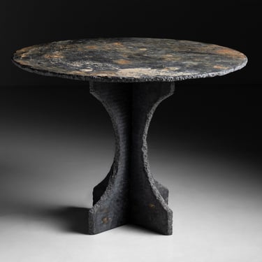 Round Slate Table