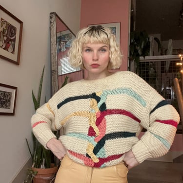 VTG 80s Knit Sweater 